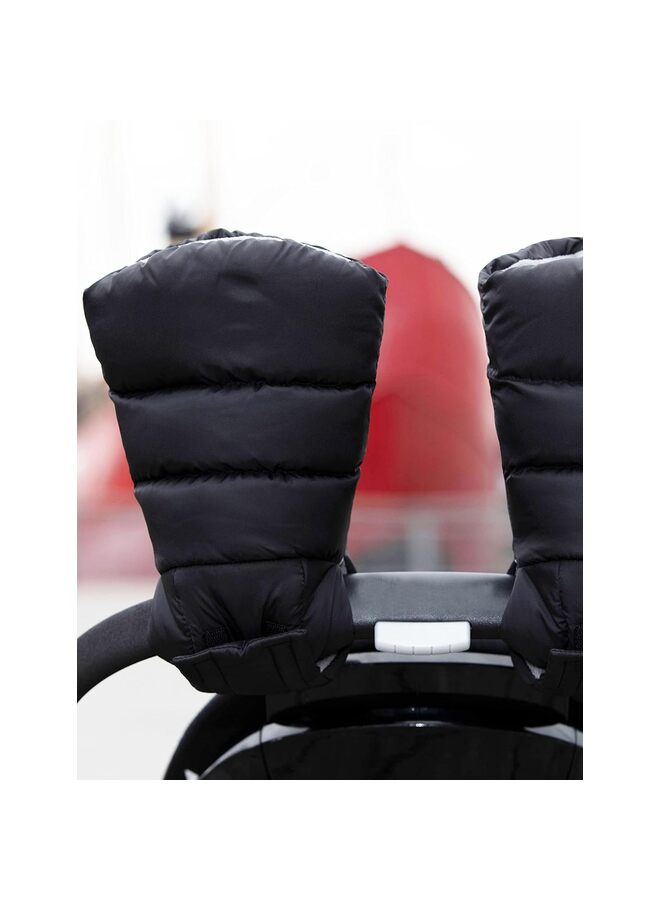 LAMAY Enfant Stroller Warmmuffs Gloves - Stroller Mittens for Handlebars, Water Repellent Hand Warmer Muff for Cold Weather, Plush Lined Stroller Warmmuffs - Image 4
